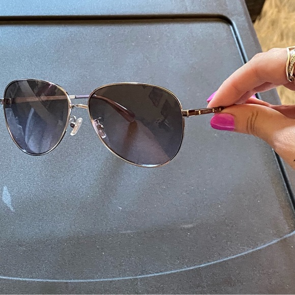 Coach Purple Sunglasses - Picture 3 of 9